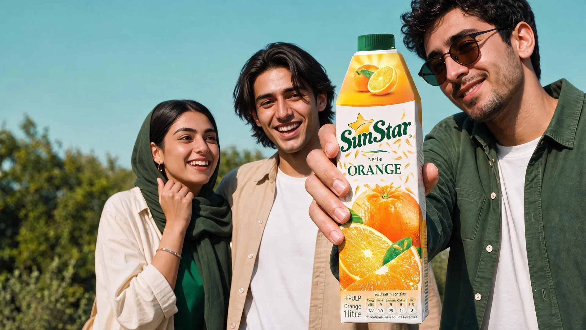 SunStar All-Time 1-Liter Orange Nectar